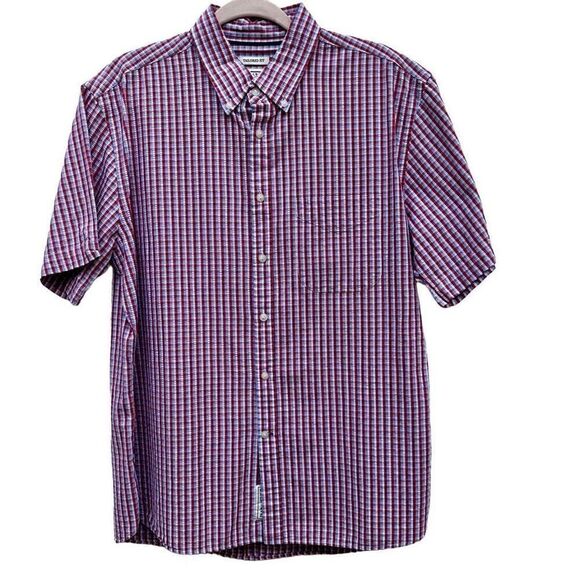 Jos. A. Bank 1905 Buttons Down Shirt Men's Multi Red Large Plaid Checkered NWOT - Picture 5 of 12